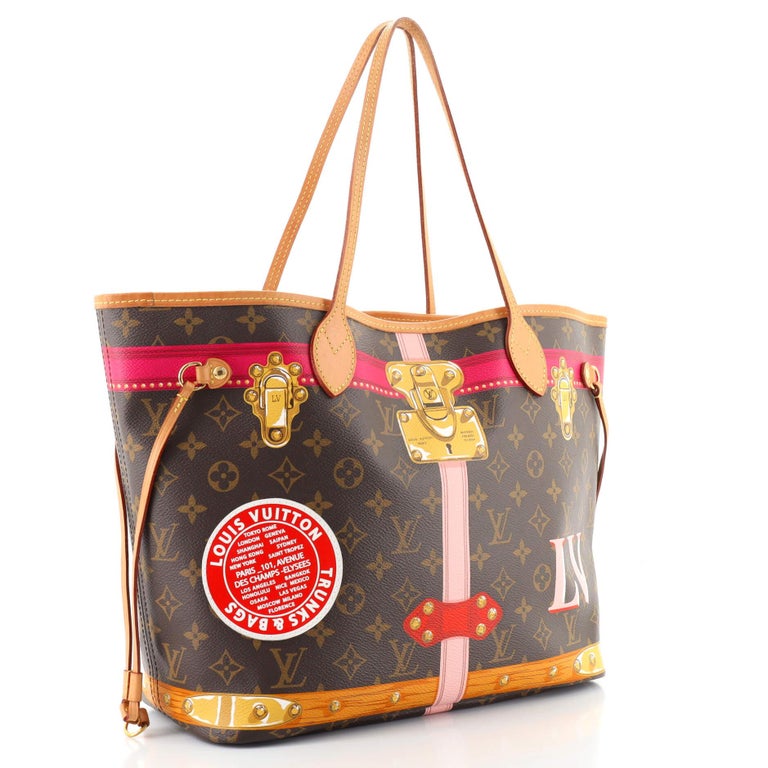 Louis Vuitton Neverfull NM Tote Limited Edition Damier Summer Trunks MM at  1stDibs