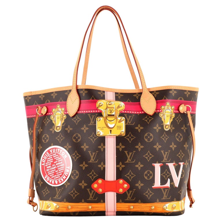 Louis Vuitton Neverfull Bag + Leopard. Beach look