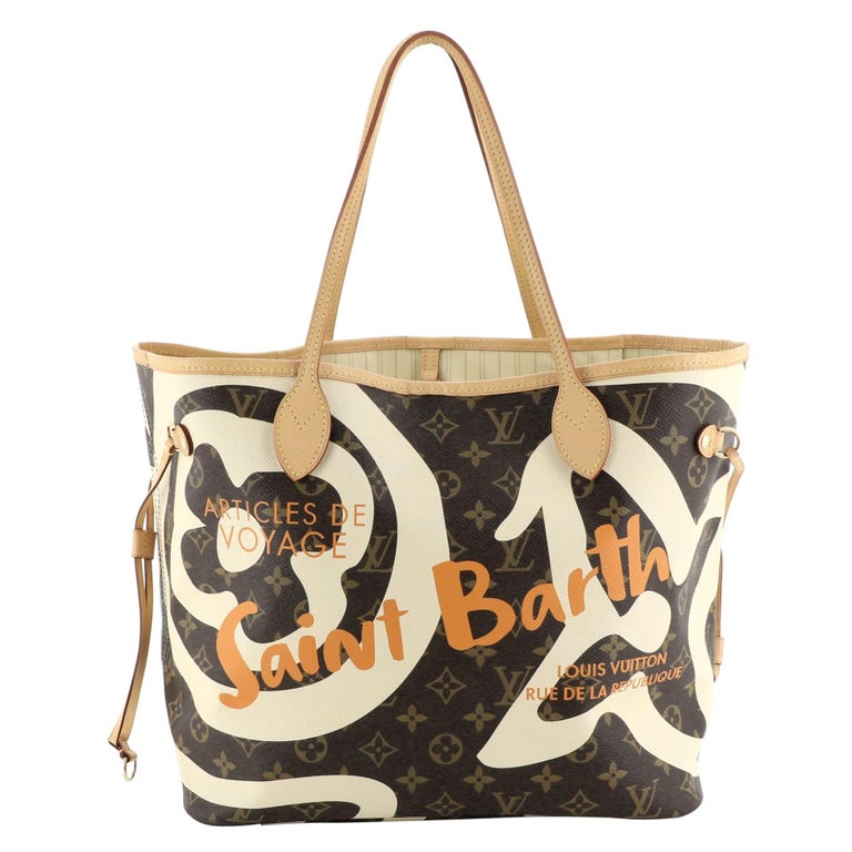 Louis Vuitton Neverfull NM Tote Limited Edition Tahitienne Cities