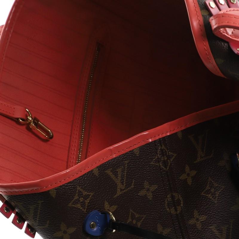 Louis Vuitton Neverfull NM Tote Limited Edition Totem Monogram Canvas MM 4