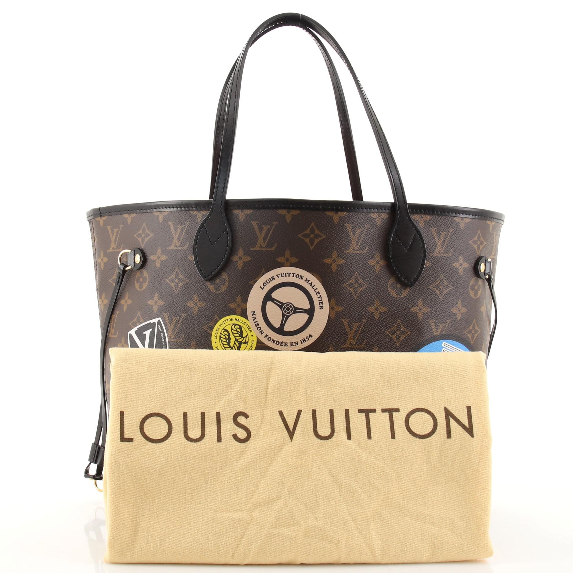 Louis Vuitton Monogram Canvas My World Tour Neverfull MM Bag