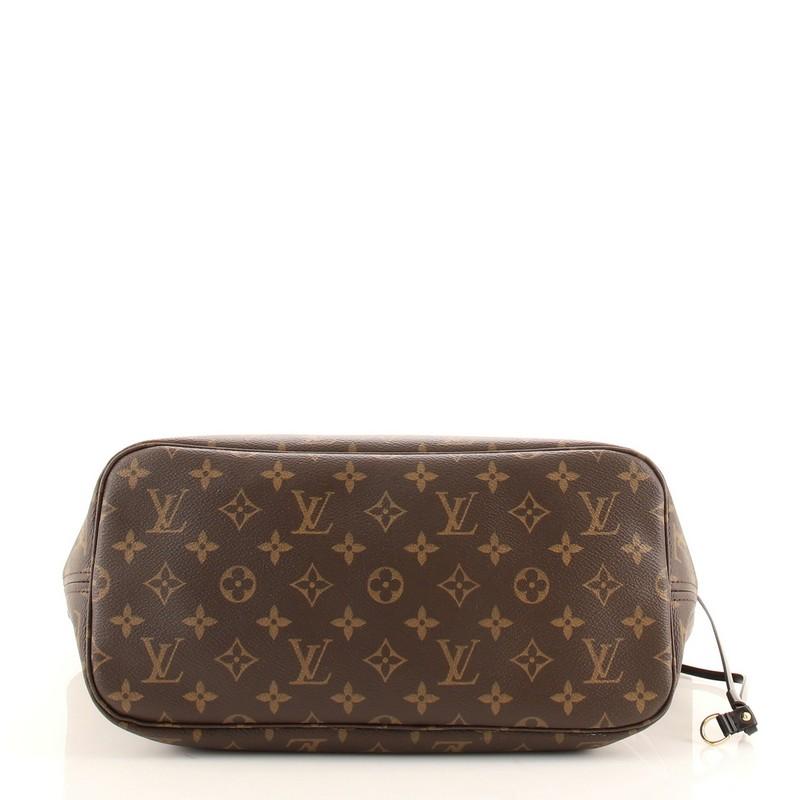 Louis Vuitton Neverfull NM Tote Limited Edition World Tour Monogram Canvas MM In Good Condition In NY, NY