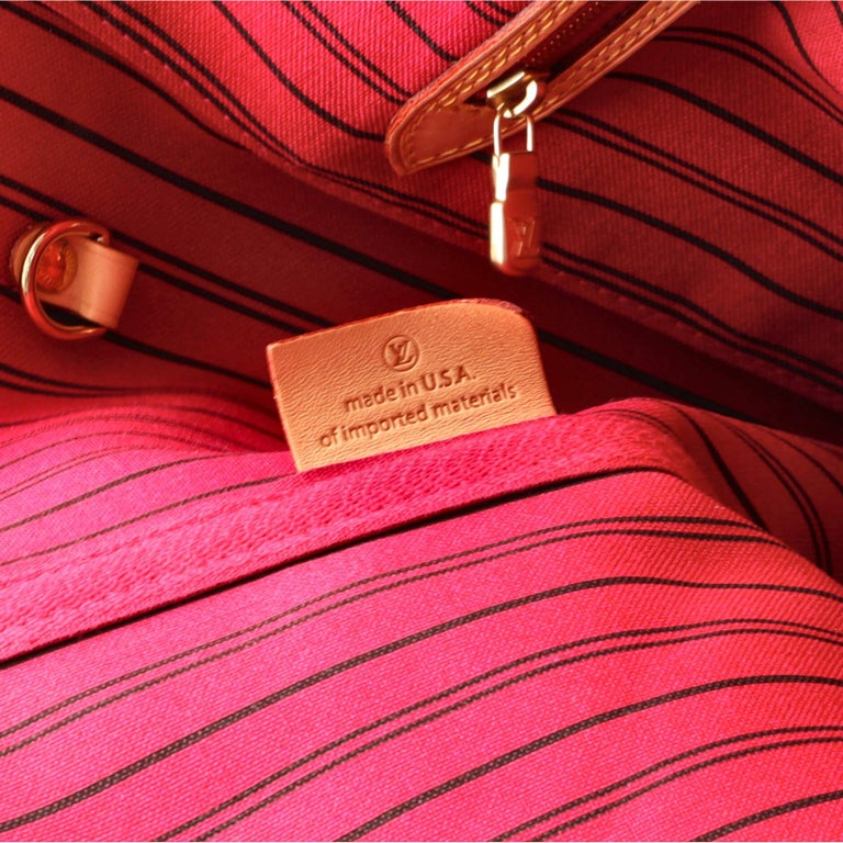 LOUIS VUITTON Monogram Canvas Neverfull GM Brown Tote Bag