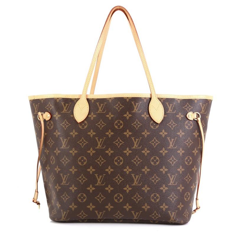 Louis Vuitton Neverfull NM Tote Monogram Canvas MM  In Good Condition In NY, NY