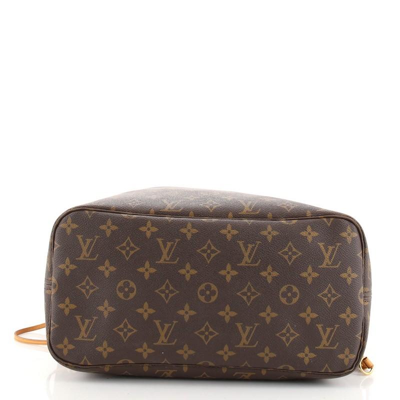 Louis Vuitton Neverfull NM Tote Monogram Canvas MM In Fair Condition In NY, NY