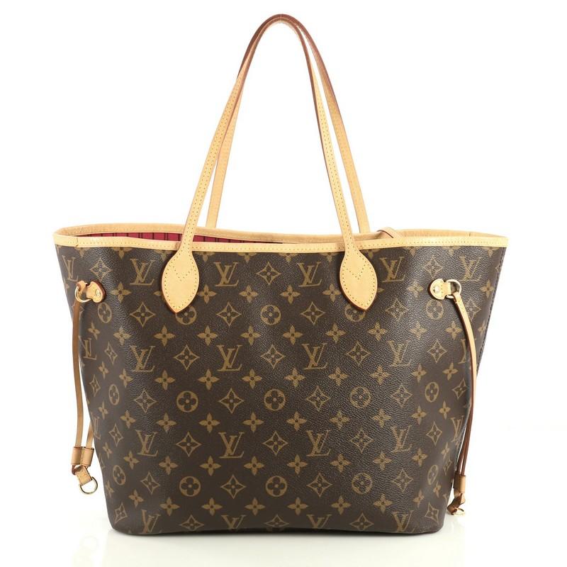 Louis Vuitton Neverfull NM Tote Monogram Canvas MM  In Good Condition In NY, NY