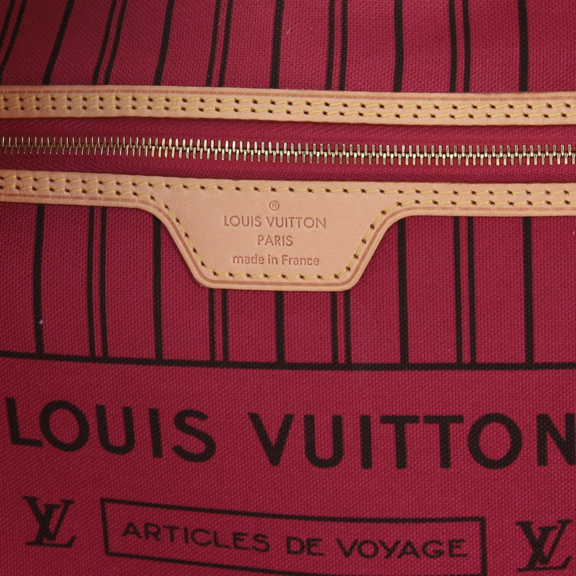 Louis Vuitton Neverfull NM Tote Monogram Canvas MM 3