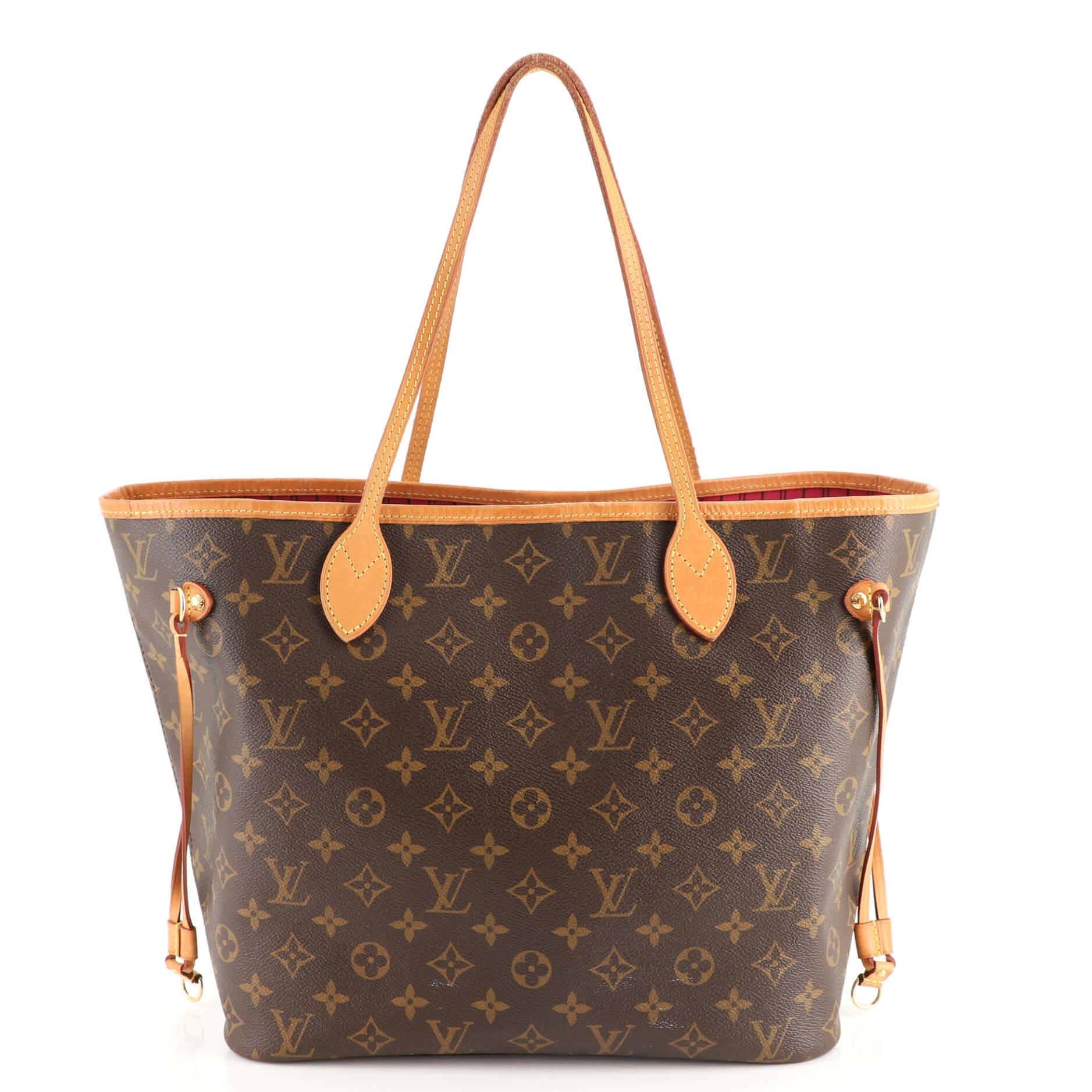 Louis Vuitton Neverfull NM Tote Monogram Canvas PM In Good Condition In NY, NY