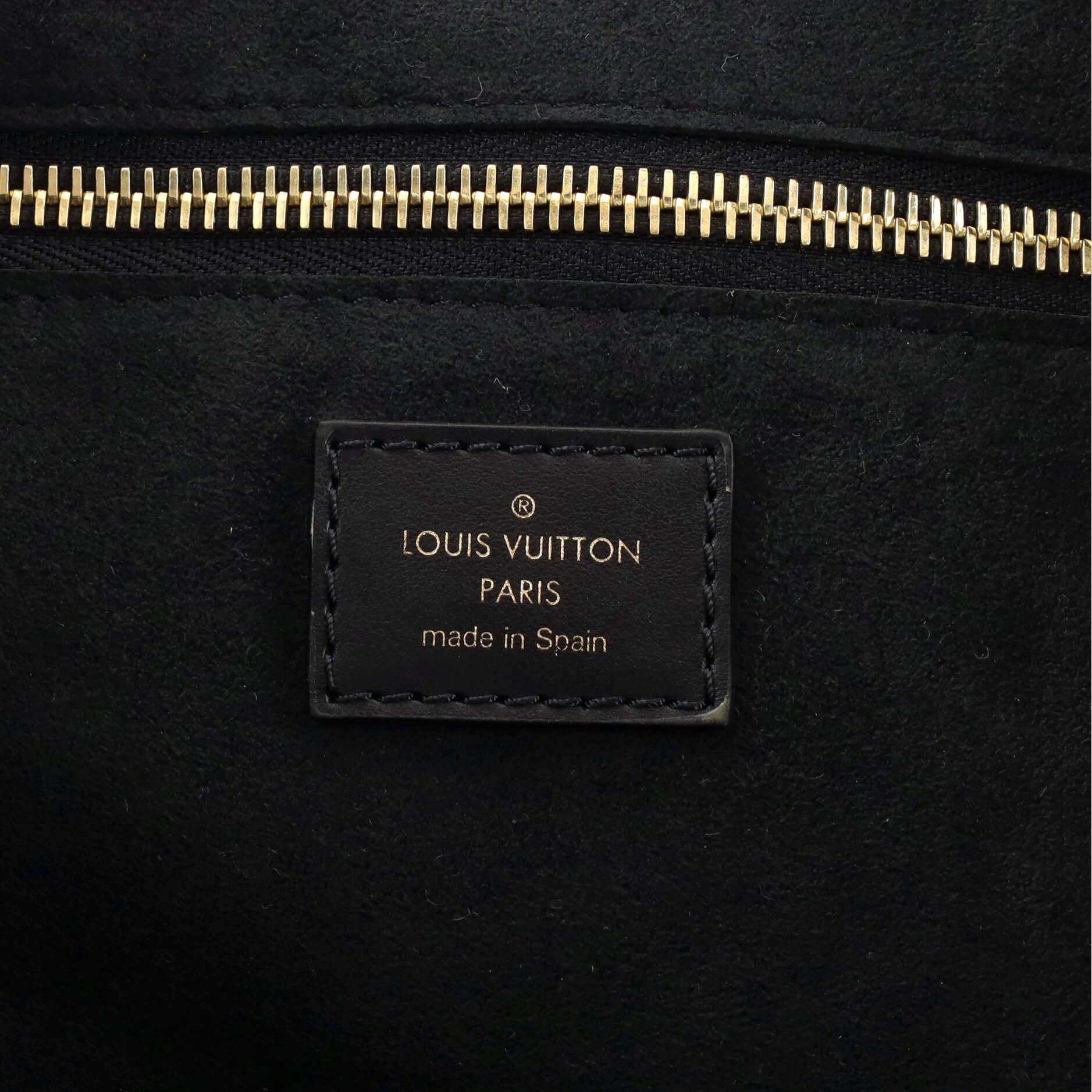 Louis Vuitton Neverfull NM Tote Monogram Empreinte Giant Broderies MM 2