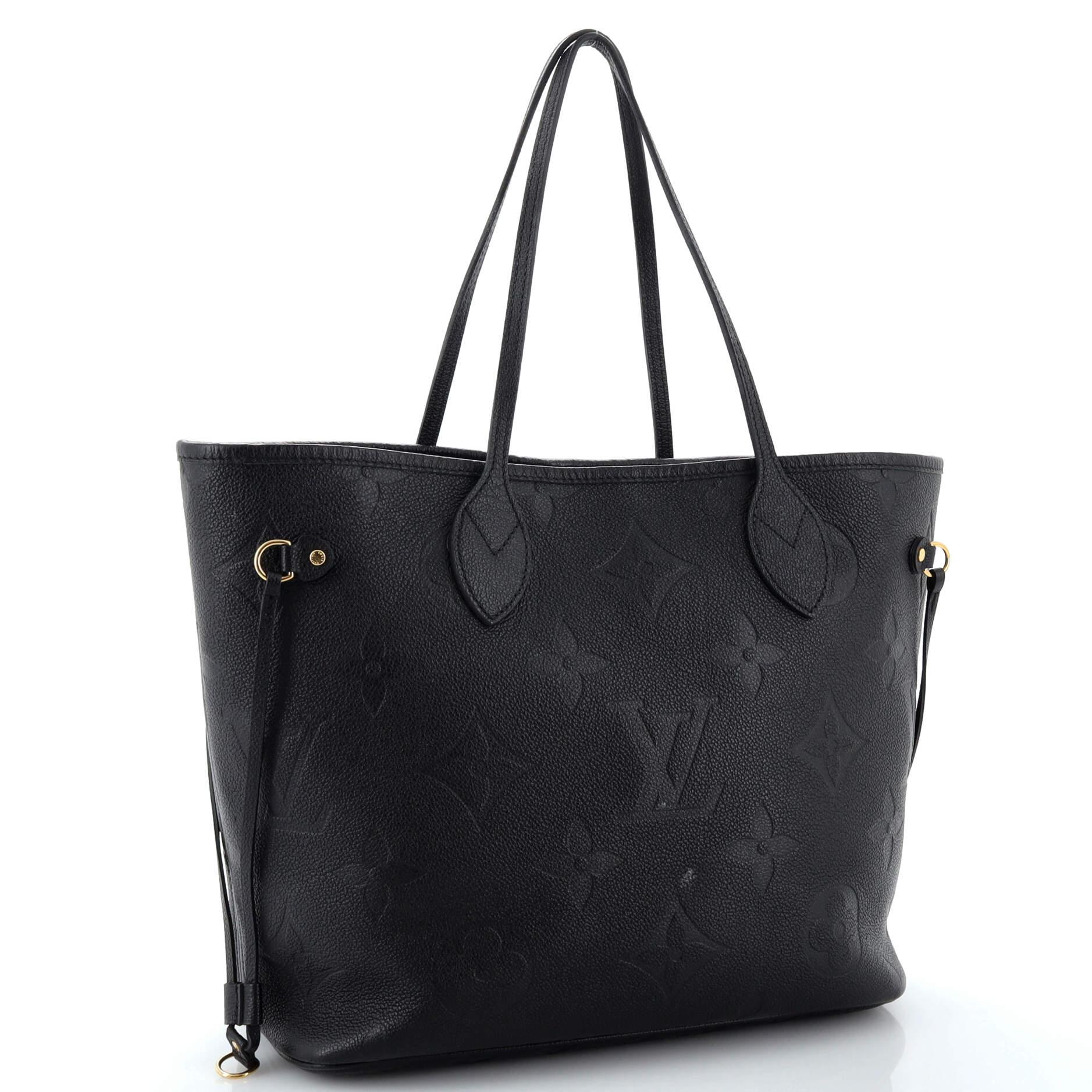 Louis Vuitton Neverfull NM Tote Monogram Empreinte Giant MM In Good Condition In NY, NY