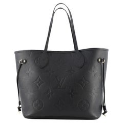 LOUIS VUITTON Empreinte Monogram Giant Neverfull MM Cognac 1101537