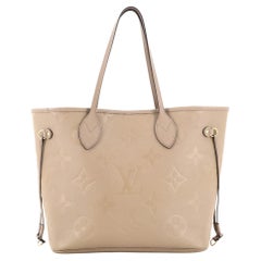 Louis Vuitton Neverfull MM Monogram Empriente Cream/Black in Cowhide Leather  with Gold-tone - US