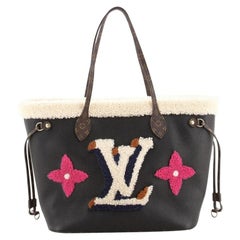 Louis Vuitton Neverfull NM Tote Monogram Teddy MM