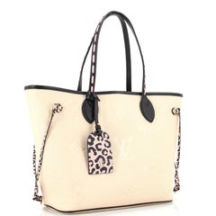 Louis Vuitton Neverfull NM Tote Wild at Heart Monogram Empreinte Giant MM