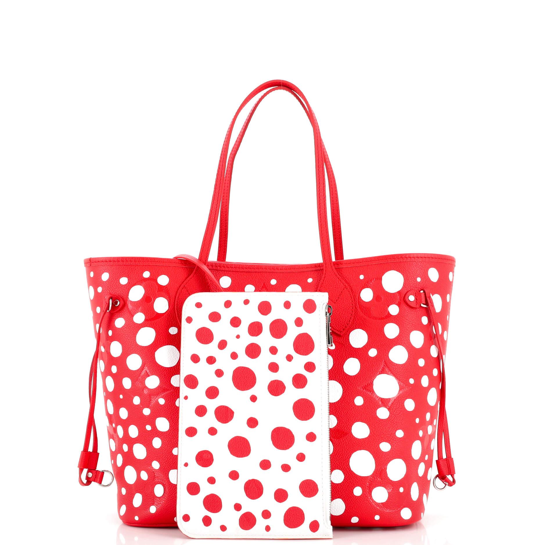 Louis Vuitton X Yayoi Kusama: A White Infinity Dots Monogram Neverfull Mm  Limited Edition 2012