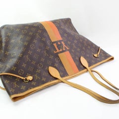 Louis Vuitton Neverfull Pimento Mon Monogram Gm 867114 Brown Coated Canvas Tote