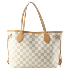 Used Louis Vuitton Neverfull PM Damier Azur 2LV823K