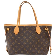 Louis Vuitton Neverfull PM Monogram Canvas Shoulder Tote Bag