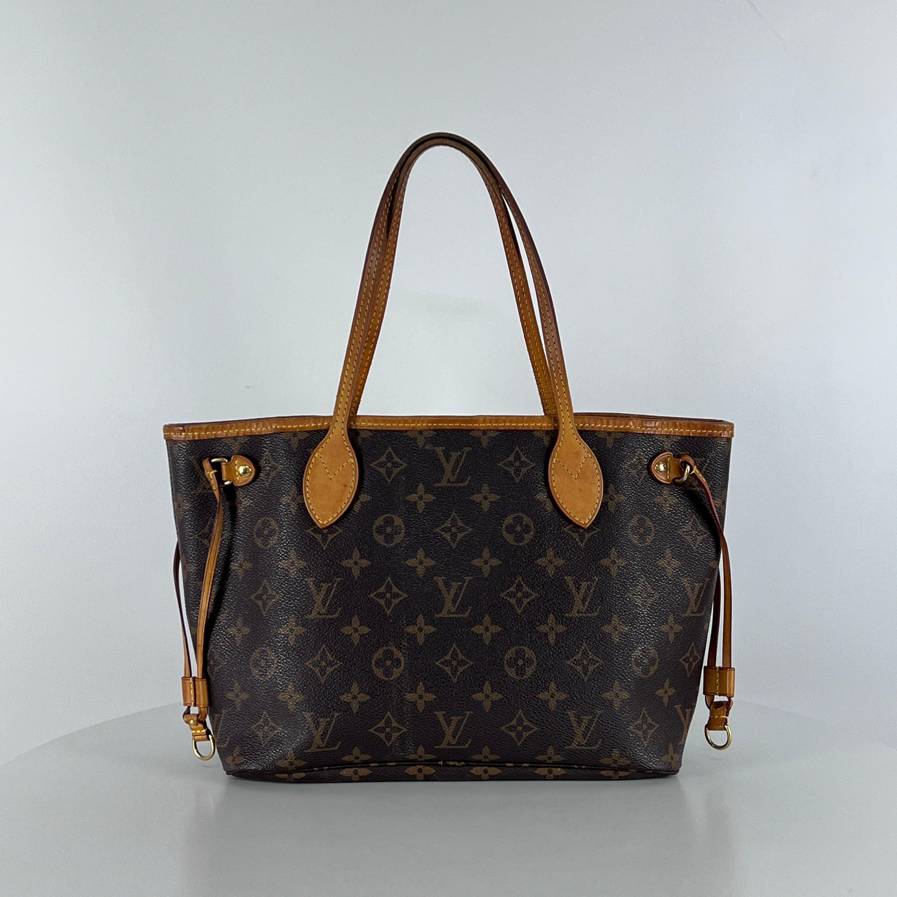 Louis Vuitton Neverfull PM Shoulder Bag Monogram Canvas Brown 2010 Excellent état - En vente à SAINT-OUEN-SUR-SEINE, FR