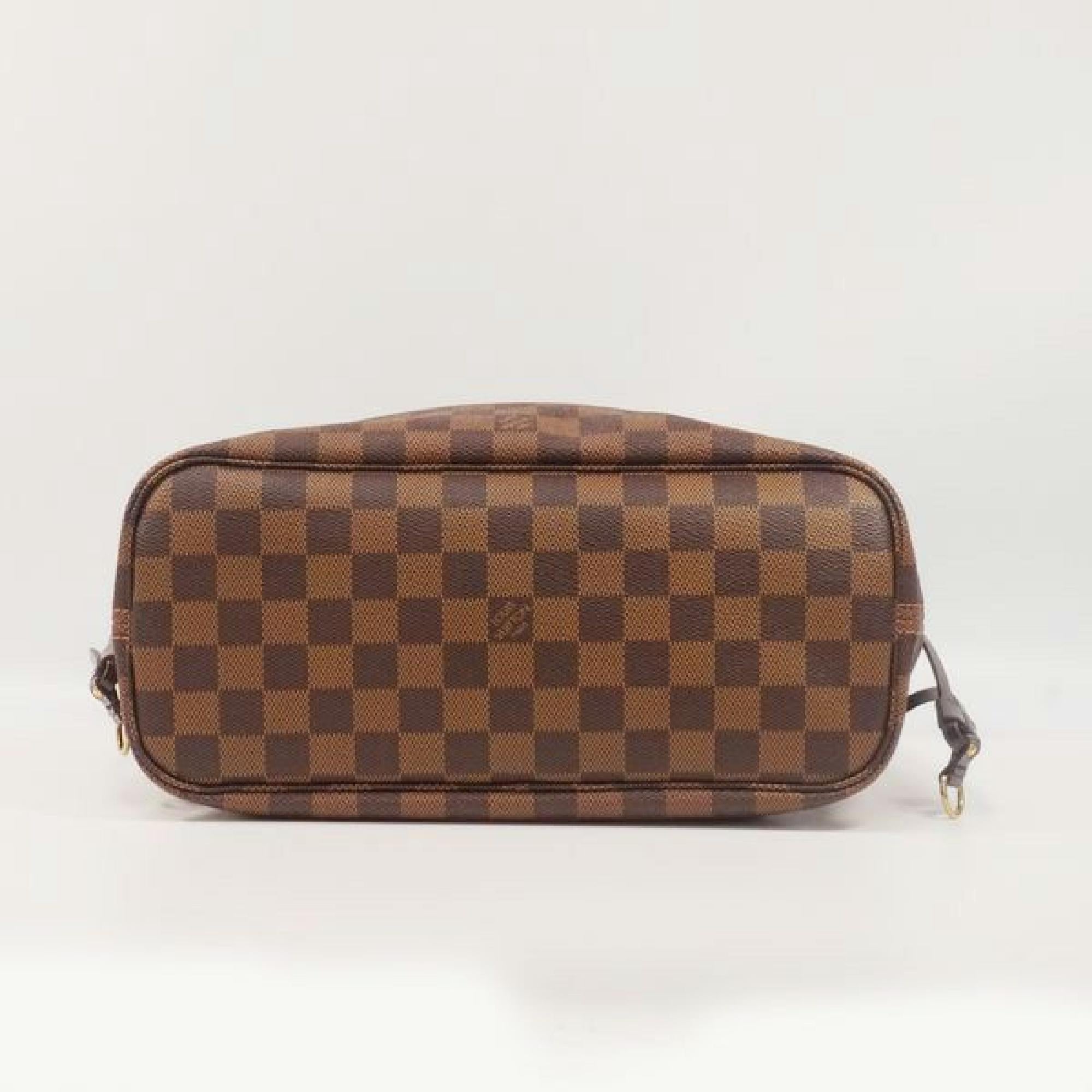 LOUIS VUITTON Neverfull PM Womens tote bag N51109 Damier ebene In Excellent Condition For Sale In Takamatsu-shi, JP