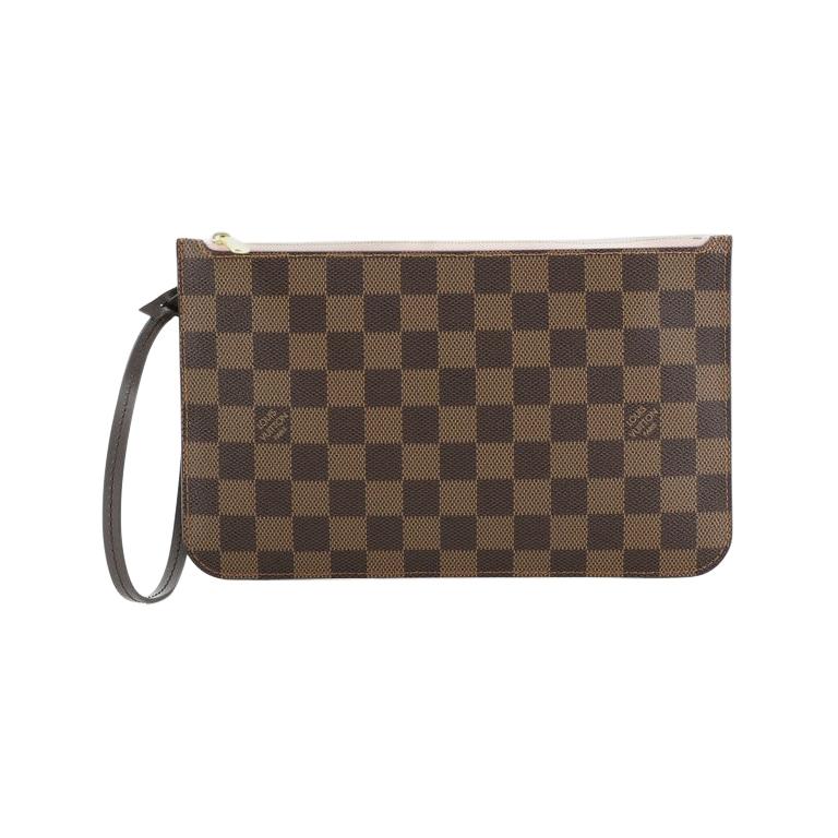 Louis Vuitton Neverfull Pochette Damier Large For Sale