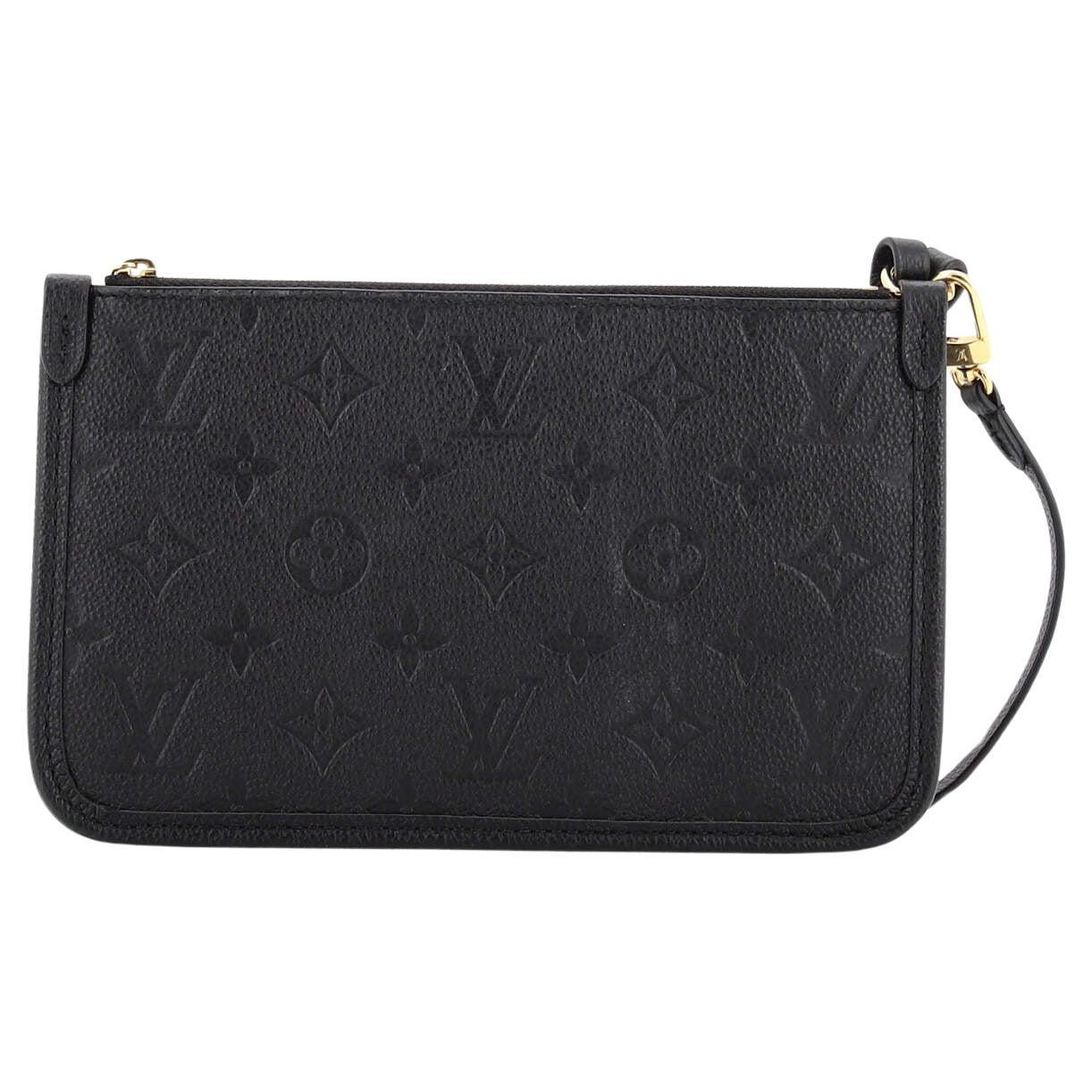 Louis Vuitton Neverfull Pochette Limited Edition Urs Fischer Monogram Leather For Sale