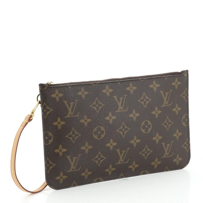 louis vuitton neverfull pochette strap