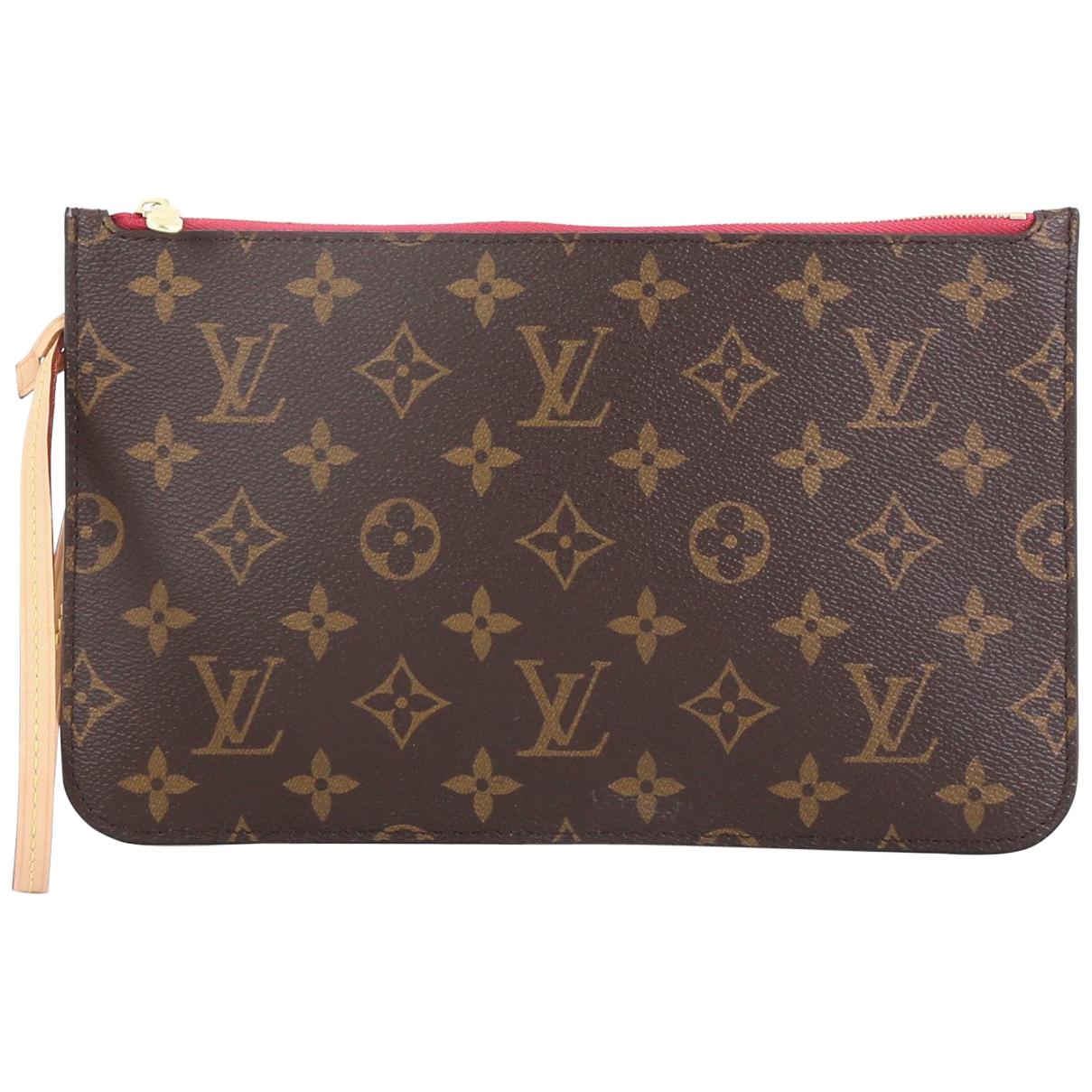 Louis Vuitton Neverfull Pochette Monogram Canvas Large