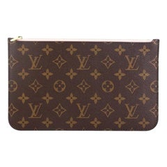 Louis Vuitton Neverfull Pochette Monogram Canvas Large