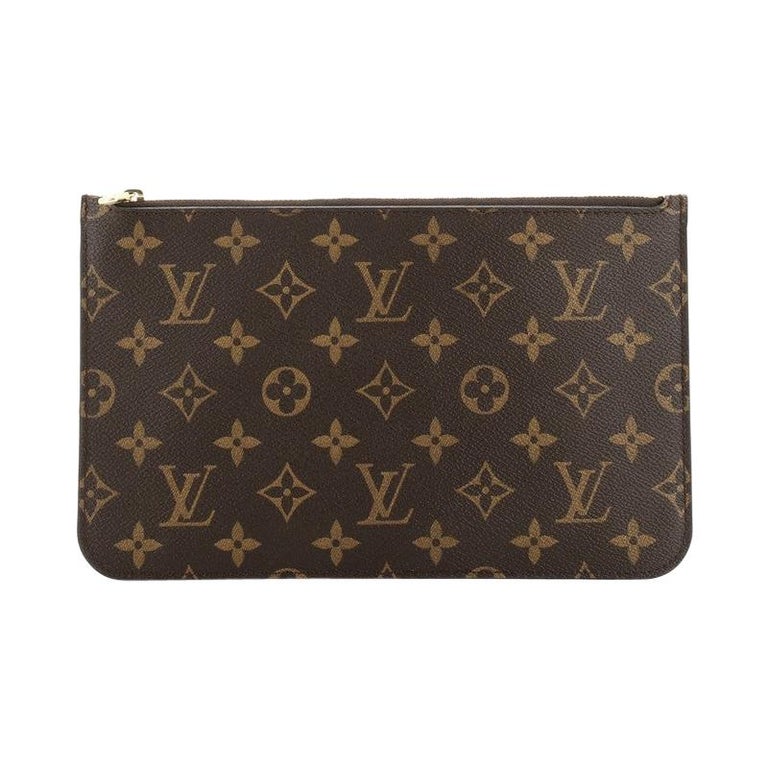 Louis Vuitton Neverfull Pochette Monogram Canvas Large at 1stdibs