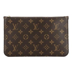 Louis Vuitton Neverfull Pochette Monogram Canvas Large 