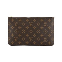 Louis Vuitton Neverfull Pochette Monogram Canvas Large