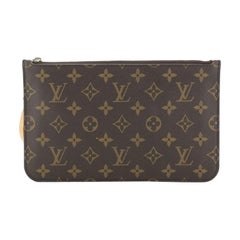 Louis Vuitton Neverfull Pochette Monogram Canvas Large