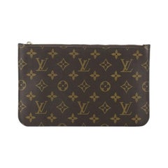 Louis Vuitton Neverfull Pochette Monogram Canvas Large