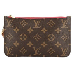 Louis Vuitton Neverfull Pochette Monogram Canvas Small