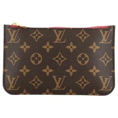 Louis Vuitton Neverfull Pochette Monogram Canvas Small