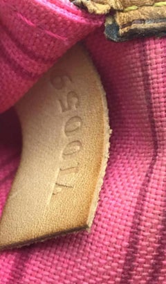 Louis Vuitton Neverfull Rare  Sprouse Roses Mm 869965 Brown Coated Canvas Tote