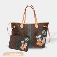 Borsa tote Neverfull di LOUIS VUITTON, marrone