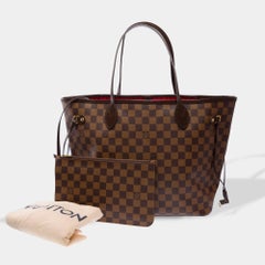Borsa tote Neverfull di LOUIS VUITTON, marrone