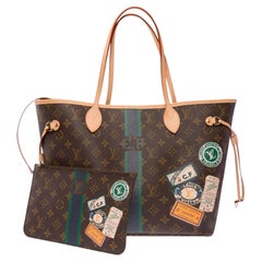Borsa tote Neverfull di LOUIS VUITTON, marrone
