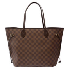 Borsa tote Neverfull di LOUIS VUITTON, marrone