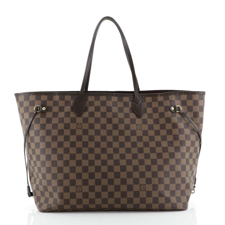 Louis Vuitton Neverfull Tote Damier GM For Sale at 1stdibs