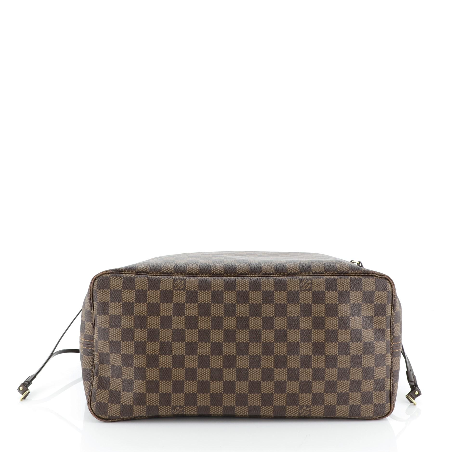 Louis Vuitton Neverfull Tote Damier GM In Good Condition In NY, NY
