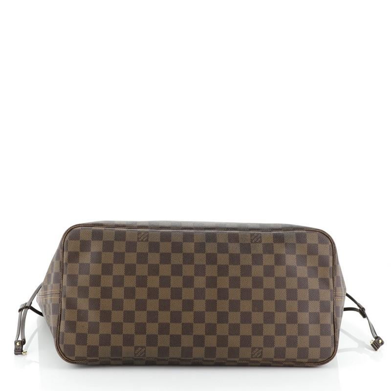 Women's Louis Vuitton Neverfull Tote Damier GM