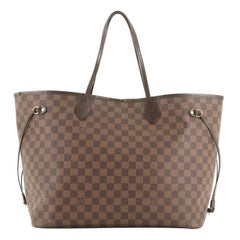 Used Louis Vuitton Neverfull Tote Damier GM 