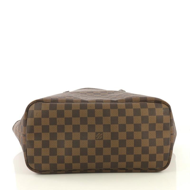 Louis Vuitton Neverfull Tote Damier MM In Good Condition In NY, NY