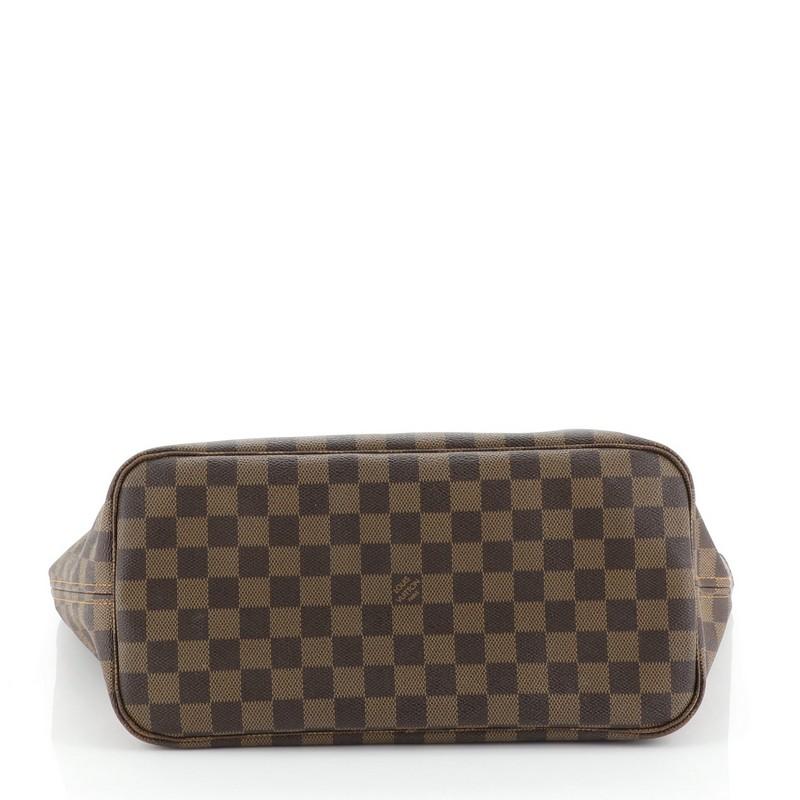 Louis Vuitton Neverfull Tote Damier MM In Good Condition In NY, NY