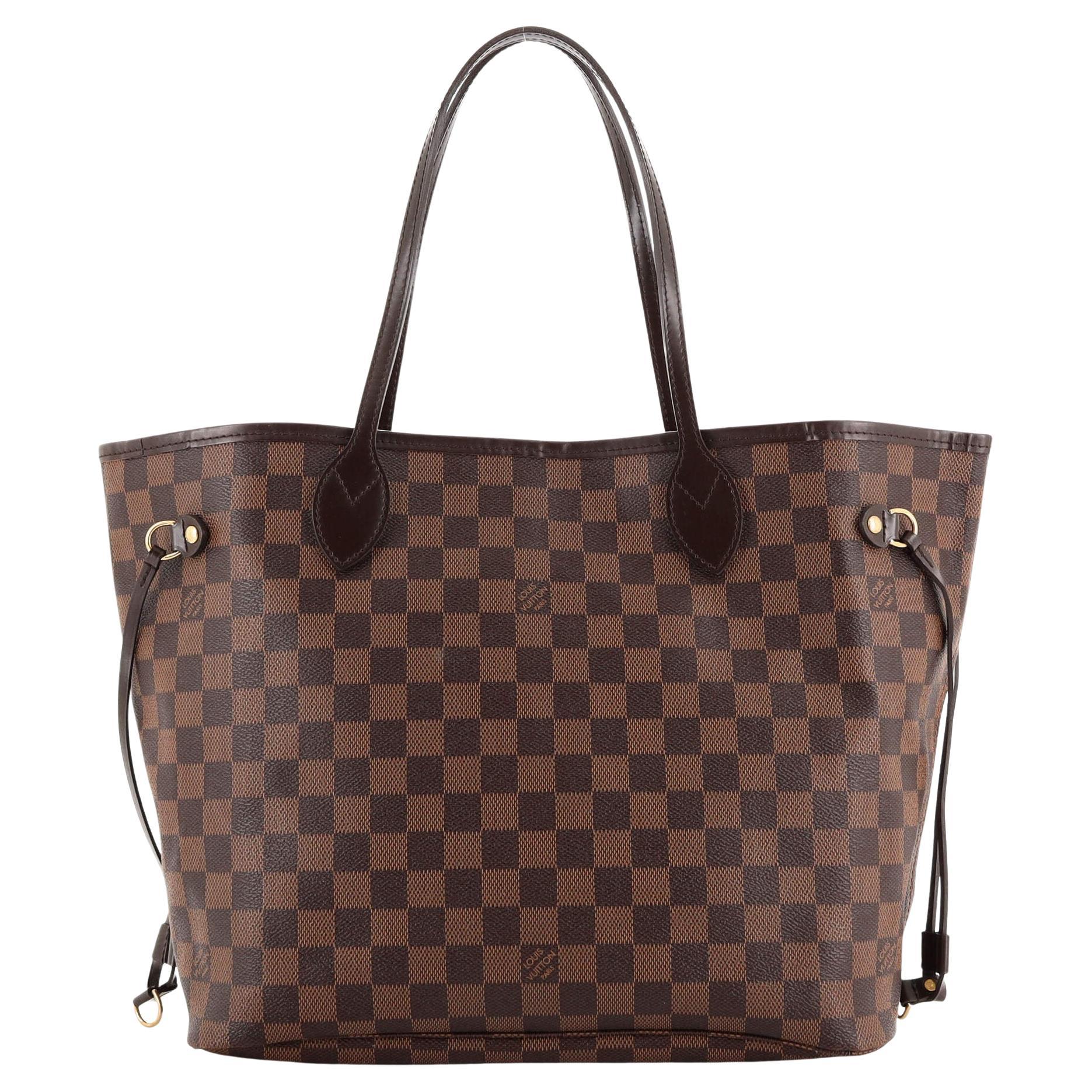 LOUIS VUITTON LOUIS VUITTON Neverfull MM Tote Bag N41358 Damier Brown Used  Women LV women N41358