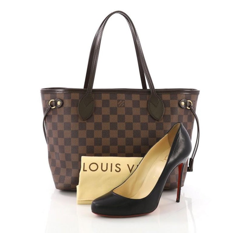 Louis Vuitton Neverfull Tote Damier PM at 1stdibs