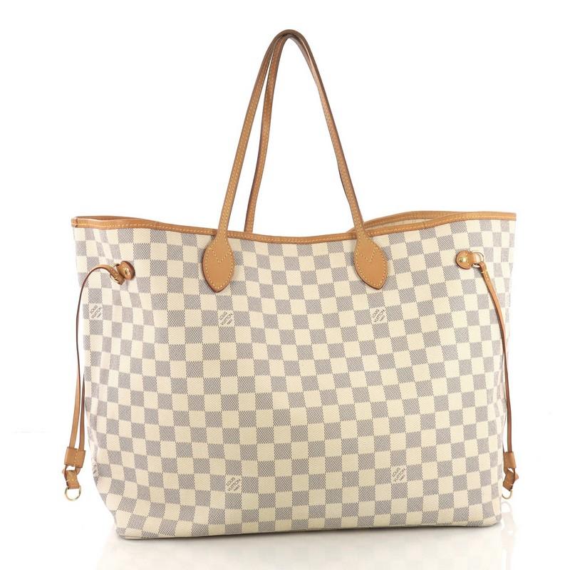 Louis Vuitton Neverfull Tote Damier PM In Good Condition In NY, NY